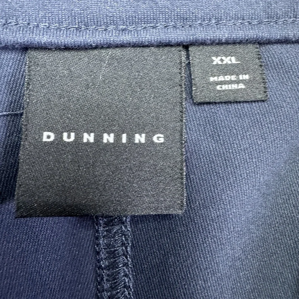 Dunning Everbest Golf Pants Men's Size XXL Navy Blue Lightweight Jogger Pockets